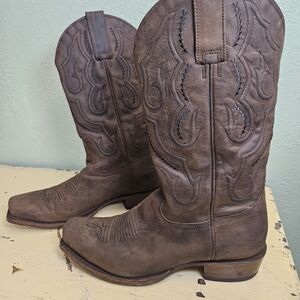 Stetson Brown Western Boots